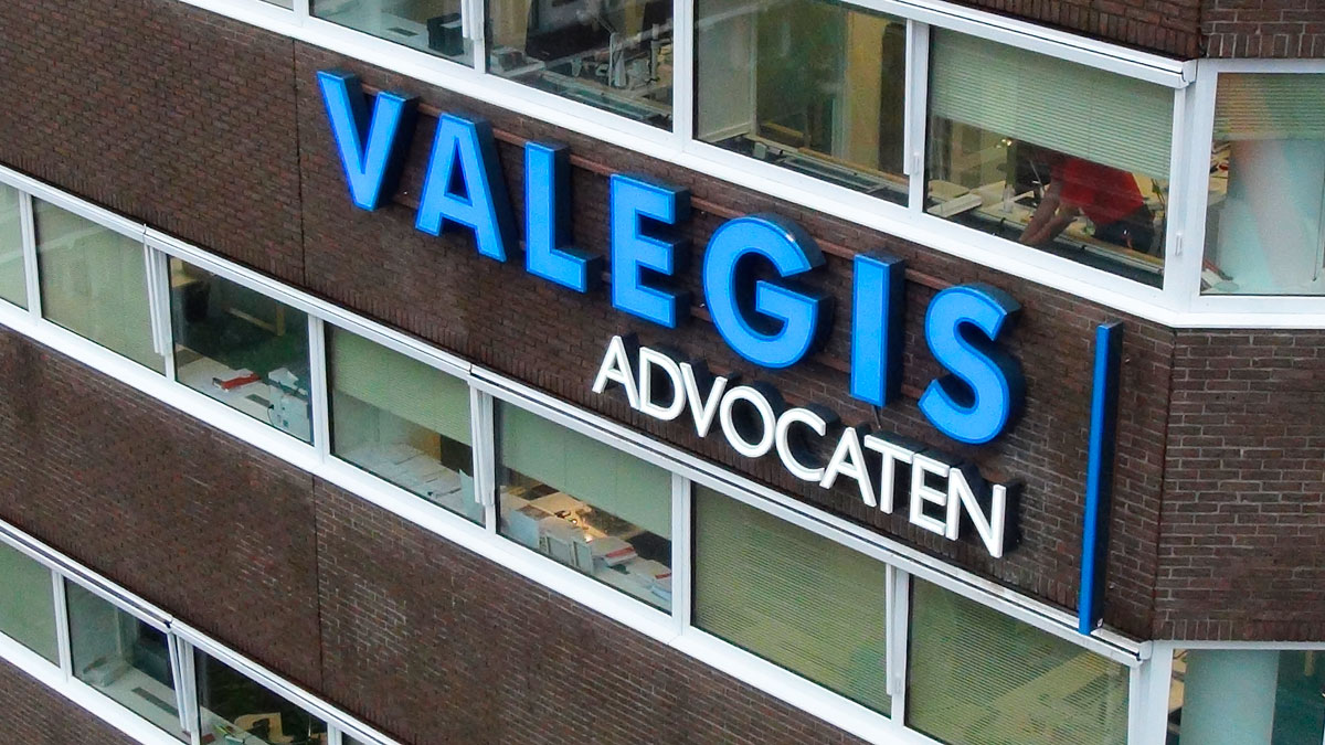 Valegis lichtreclame