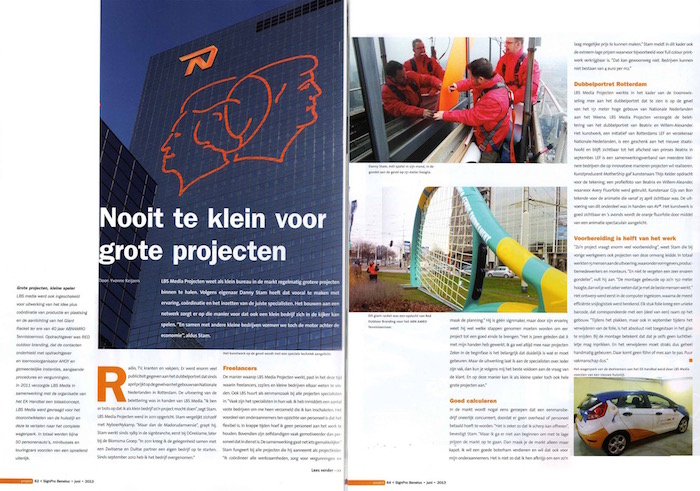 Nooit te groot voor kleine projecten